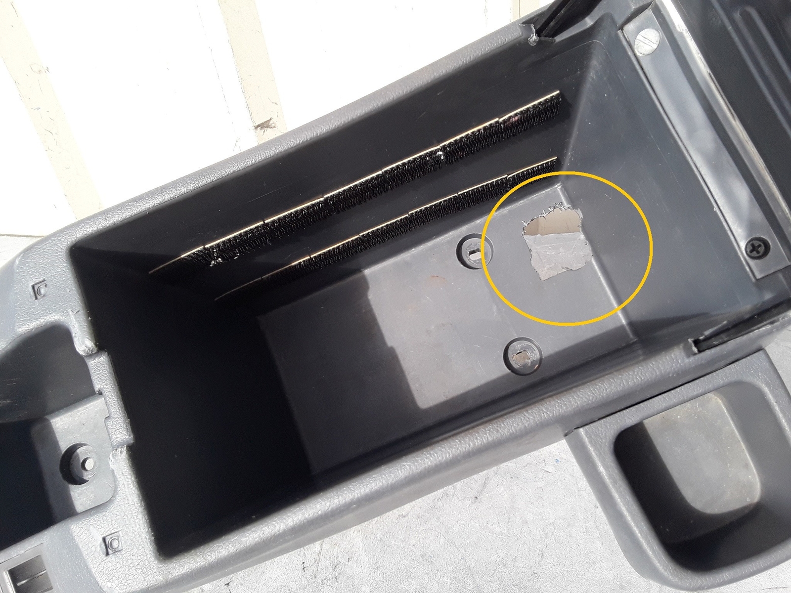 19911994 TOYOTA LAND CRUISER FJ80 FRONT CENTER CONSOLE STORAGE TRAY