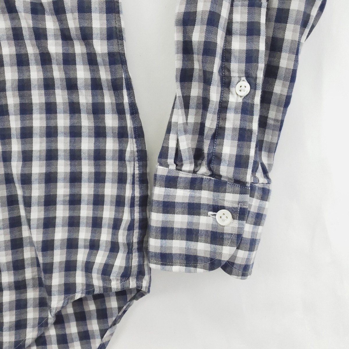 Kamakura 400 Madison Makers Shirt Men 15 Blue White Japan