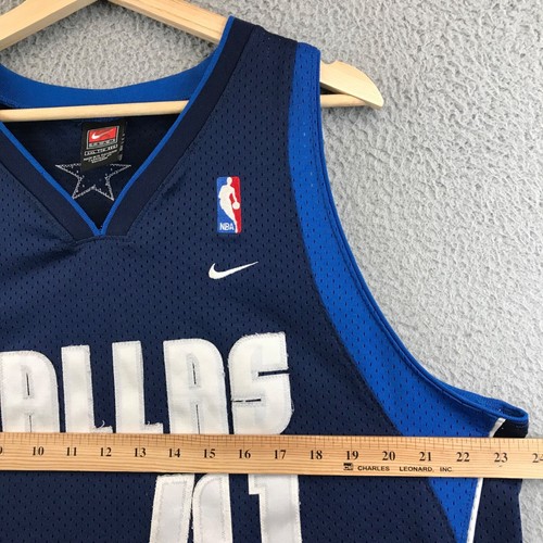 MEN'S NIKE NBA DALLAS MAVERICKS DIRK NOWITZKI #41 JERSEY size 2XL - Picture 6 of 10