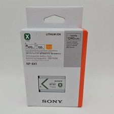 Sony NP-BX1/ Rechargeable Lithium-Ion Battery Pack 3.6V, 1240mAh