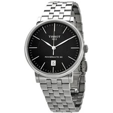 Tissot Carson Automatic Black Dial Men's Watch T1224071105100 Free Shipping