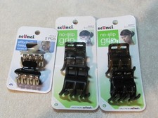 Scunci effortless beauty hair clips lot of 3 pack  6 piece