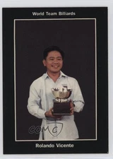 1993 WWC Pro Billiards Tour World Team Billiards /1000000 Rolando Vicente #109