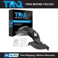TRQ Disc Brake Pads Premium Posi Metallic Front for Jeep Wrangler New