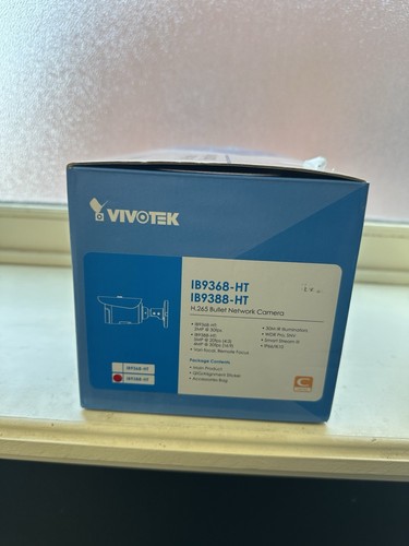 Vivotek Vast 2 IR Network Camera System IB9368-HT H.265 Bullet NEW Open Box CIB - Picture 5 of 5