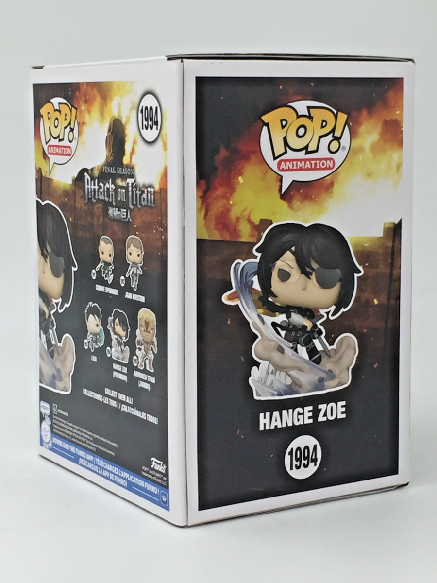 Funko Pop! Premium: Attack on Titan - Hange Zoe #1994 for sale