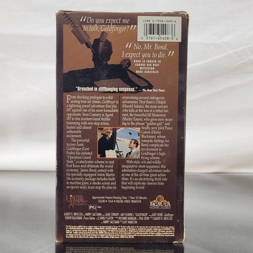 Goldfinger (Special Edition) DVD, (NEW) REGION 4 - Image 3 of 4