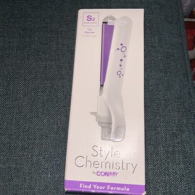 Conair Style Chemistry S2 Straight & Shine 1'' Flat Iron Attachment (6844) 8C