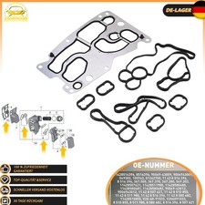Dichtungssatz �lfiltergeh�use + Thermostat f�r BMW 1-7er X1-X6 1.6-3.0D 8516396