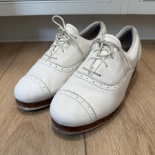 Bloch Jason Samuel Smith Ladies Professional Tap Shoes White Size 10 S0313L