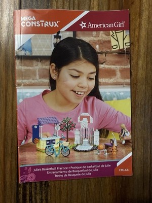 Mega Construx American Girl Julie s Basketball Practice Instruction Booklet Only