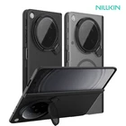 NILLKIN Magnetic Hinge protection Frosted lens stand Back Case For Oppo Find N6