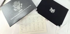1998 US Mint Premier Silver Proof Set.  USPC98BB