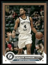 Kaleb Johnson 2023-24 Topps G League Bronze /199 Austin Spurs #2