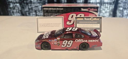 2006 Carl Edwards #99 Office Depot Red Chrome SIGNED with COA 1:24 #119 of 600 - Picture 1 of 13