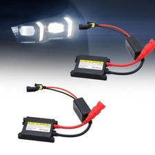 2 piezas Balastro Oculto, Balastro Oculto Xenón Coche, DC 12V 35W Faro Xenón Universal Ba