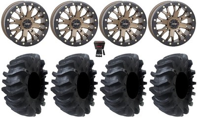 System 3 SB-4 14'' Wheels Bronze (4+3) 30'' AquaTorque Tires Polaris Sportsman