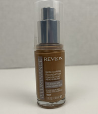 Revlon Illuminance Skin Caring Liquid Foundation Hydrating 401 Light Coffee