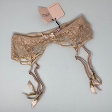 Agent Provocateur Tanya Nude Suspender AP4 Large NEW