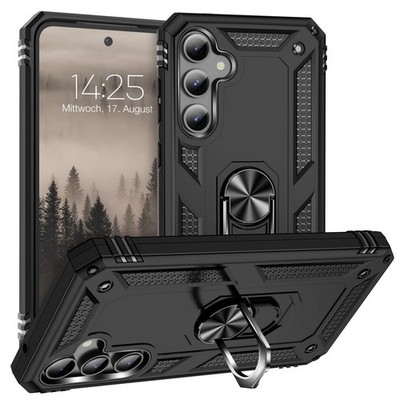 Handy Hülle für Samsung Galaxy S23 FE Handyhülle Schutz Cover Case Schwarz