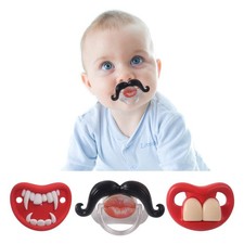 Funny Pacifiers for Babies, Newborn Pacifier 0-6-12-18 Months, Infants Pacifi...