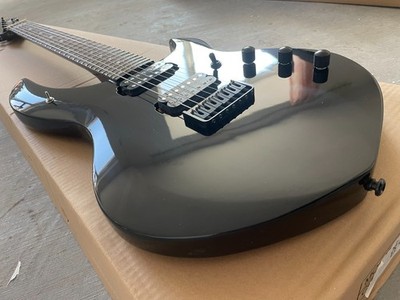 7-string Alien Electric Guitar BLack Finish  Mahogany Body Rosewood Fingerboard