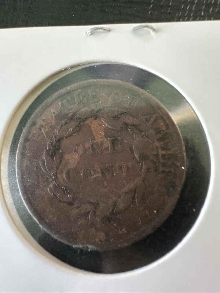 1835 Large Cent, Coronet Head Young Head Of 1836 - Image 3 of 3