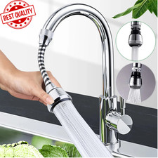 360° Faucet Extender Bendable Kitchen Sink Flexible Tap Spray Head Attachment