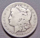 1904 Morgan Silver Dollar #23