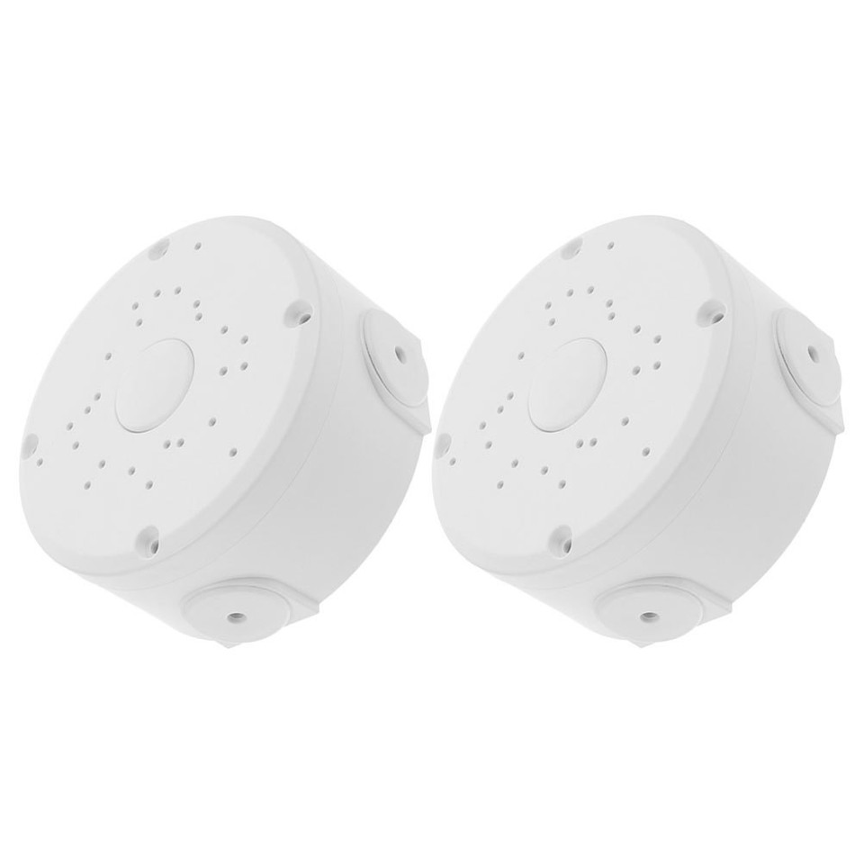 White PP Durable Outdoor Junction Box Cover for Security Camera Cable ...