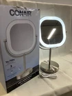 Conair LED Double-Sided 1x & 10x Magnification Rechargeable Vanity Mirror