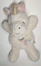 Spark Create Imagine Unicorn Plush Rattle Ring Rainbow Walmart Crinkle Lovey