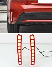 For Toyota Corolla Sedan 20-26 LED Rear Bumper Reflector Brake Lights Fog Lamps