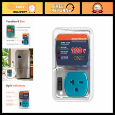 Surge Protector for Refrigerators & Appliances, 220V 20A, 180s Delay, Adjustable
