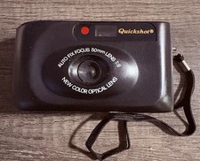 Quick Shot 35mm Camera Color Optical Lens Auto Focus