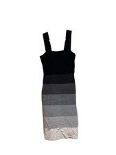 M Express Women's Ombre Bandage Bodycon Mini Dress