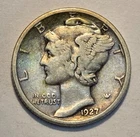 #2 Nicer Low Mintage "fine++" 1927 P Winged Liberty Head Mercury Dime