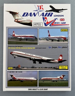 Dan Air Airline Fotobuch Comet 707 Ambassador DC-3 Viscount B707 BAC-111 B727