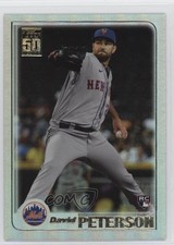 2021 Topps Archives 2001 Topps Rainbow Foil 94/150 David Peterson #220 1ek2