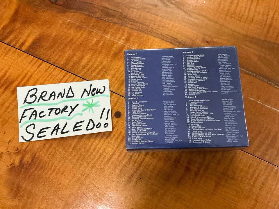 100 Blues Masters NEW (CD, 2001, Time Life) Leadbelly Hooker Waters Wolf Hopkins - Image 2 of 4