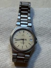 Vintage Omega Seamaster Men's Watch, Model 1332, with Date Display — Swiss Made.