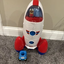 Lakeshore Learn & Play Explore Rocket Space Ship Toy  & Astronauts Educational