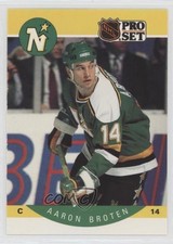 1990-91 Pro Set Aaron Broten #131 li3