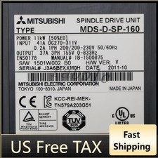 New Mitsubishi Servo Drive MDS-D-SP-160 Tested Ok With Warranty 12 Months