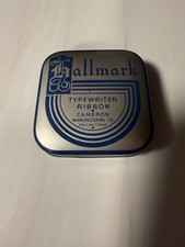 New Old Stock  1 ONE typewriter Ribbon Tin HA...