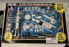 VINTAGE 1998, 50 PIECE SPACE EXPLORATION PLAY SET