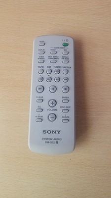 GENUINE SONY RM-SC50 AUDIO SYSTEM REMOTE - MHC-EC50 CMT-HPZ7 CMT-HPZ9