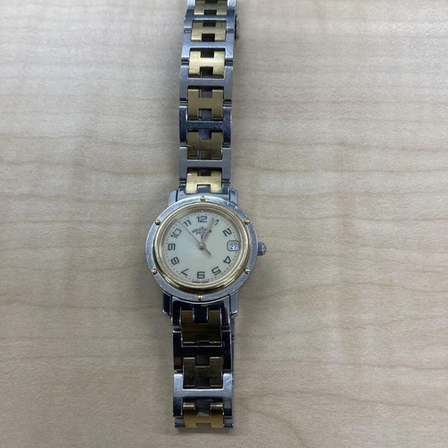 HERMÈS Un favore per te HERMES Clipper quadrante beige colore: bracciale