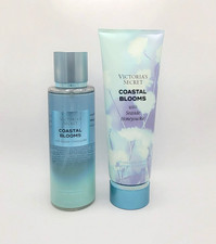 Victoria's Secret Coastal Blooms Body Mist Spray  Body Lotion Set of 2