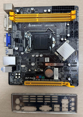 BIOSTAR H81 MOTHERBOARD Support Core i7 / i5 / i3 4th GEN CPU DDR3 LGA 1150
